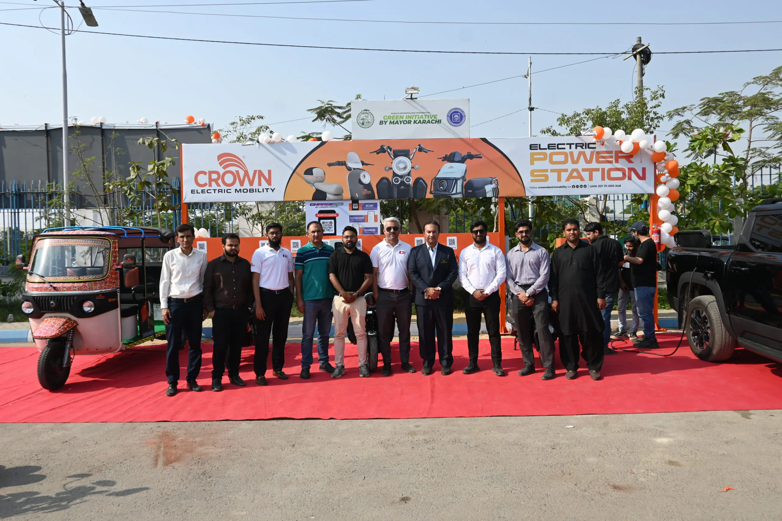 Crown Group Expands EV Charging Network with New Charge Pro Station at KWSB gallery image 17