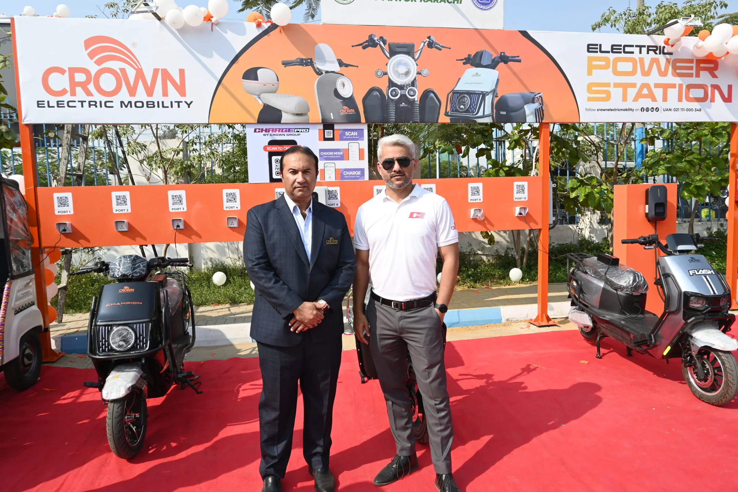 Crown Group Expands EV Charging Network with New Charge Pro Station at KWSB gallery image 10