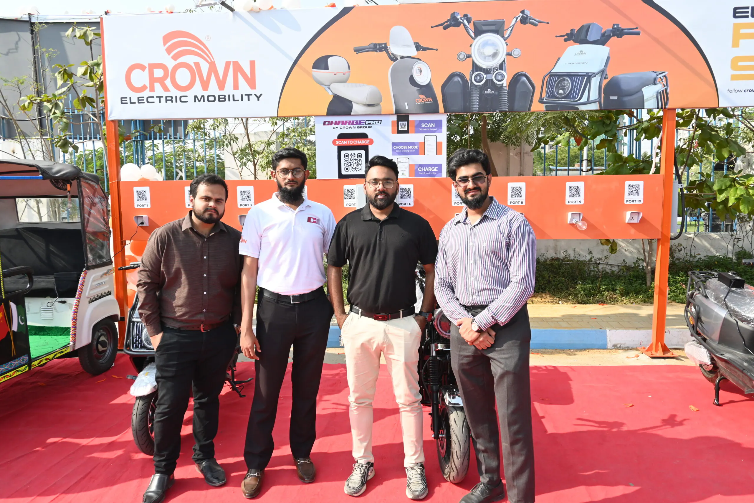 Crown Group Expands EV Charging Network with New Charge Pro Station at KWSB gallery image 16