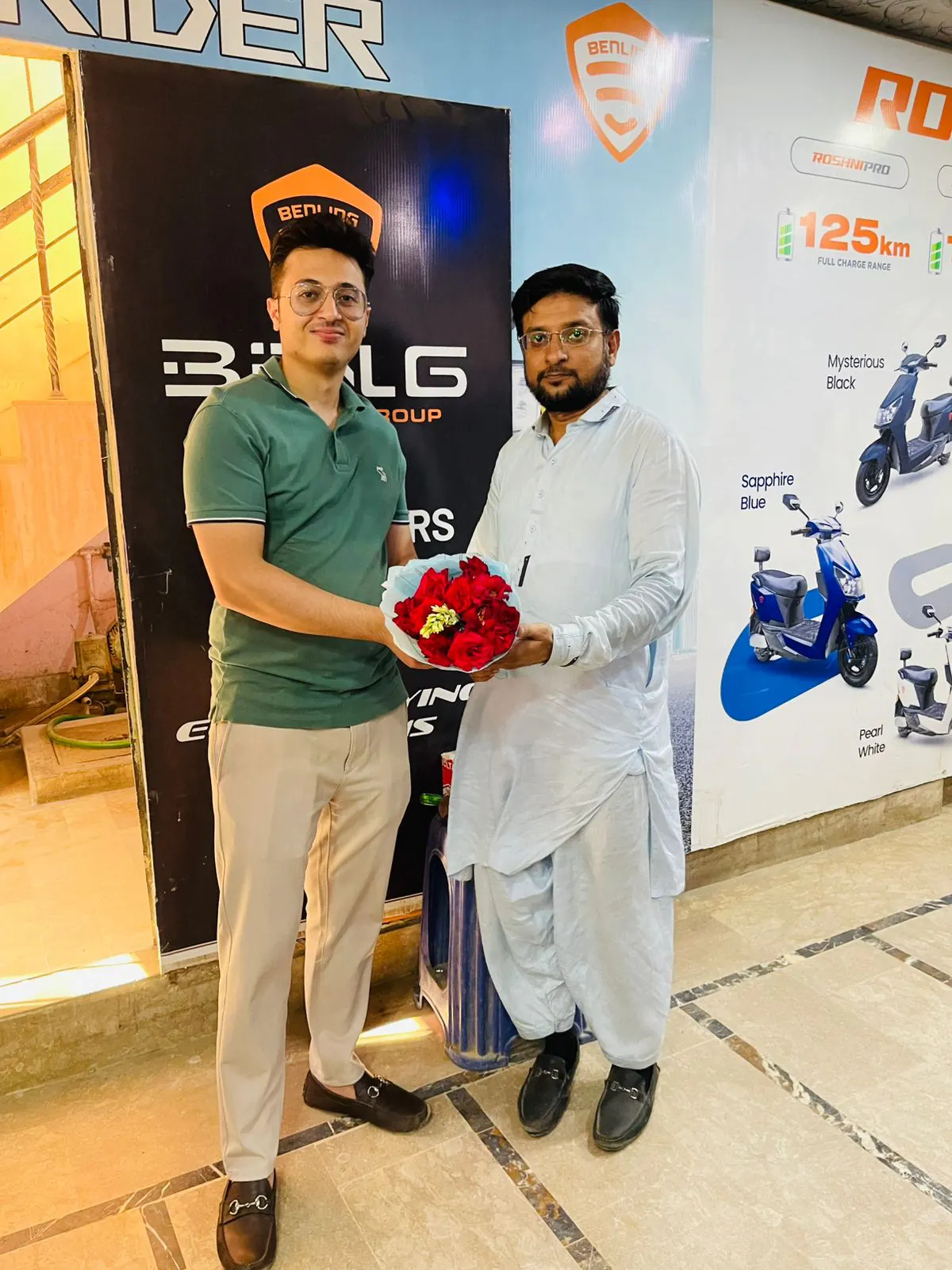 Crown Benling Electric Mobility Visits Dealerships in Karachi gallery image 10