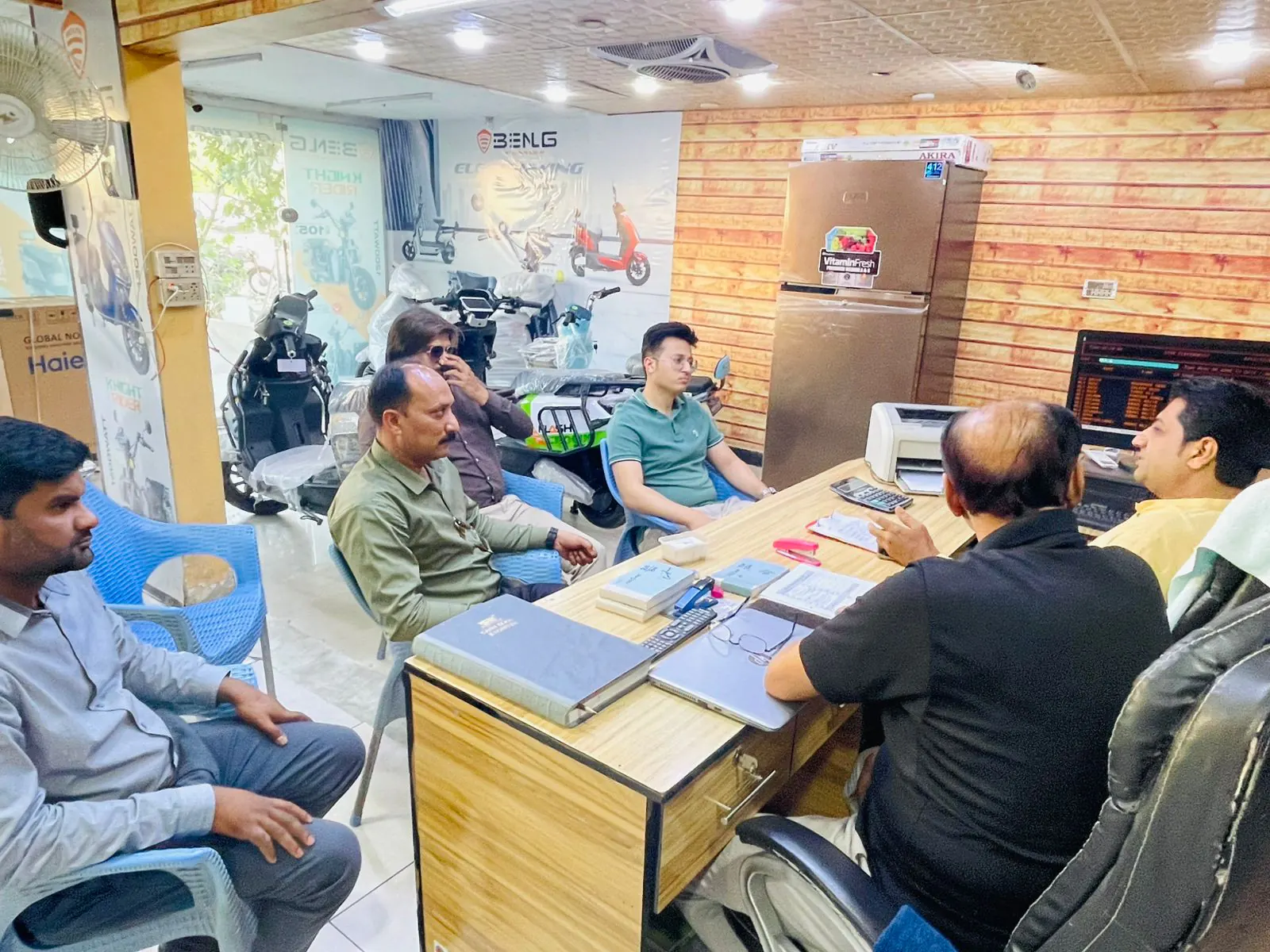 Crown Benling Electric Mobility Visits Dealerships in Karachi gallery image 12