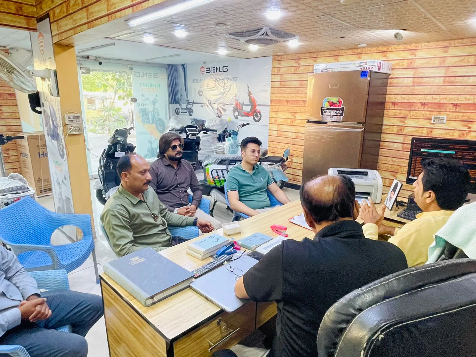 Crown Benling Electric Mobility Visits Dealerships in Karachi gallery image 18