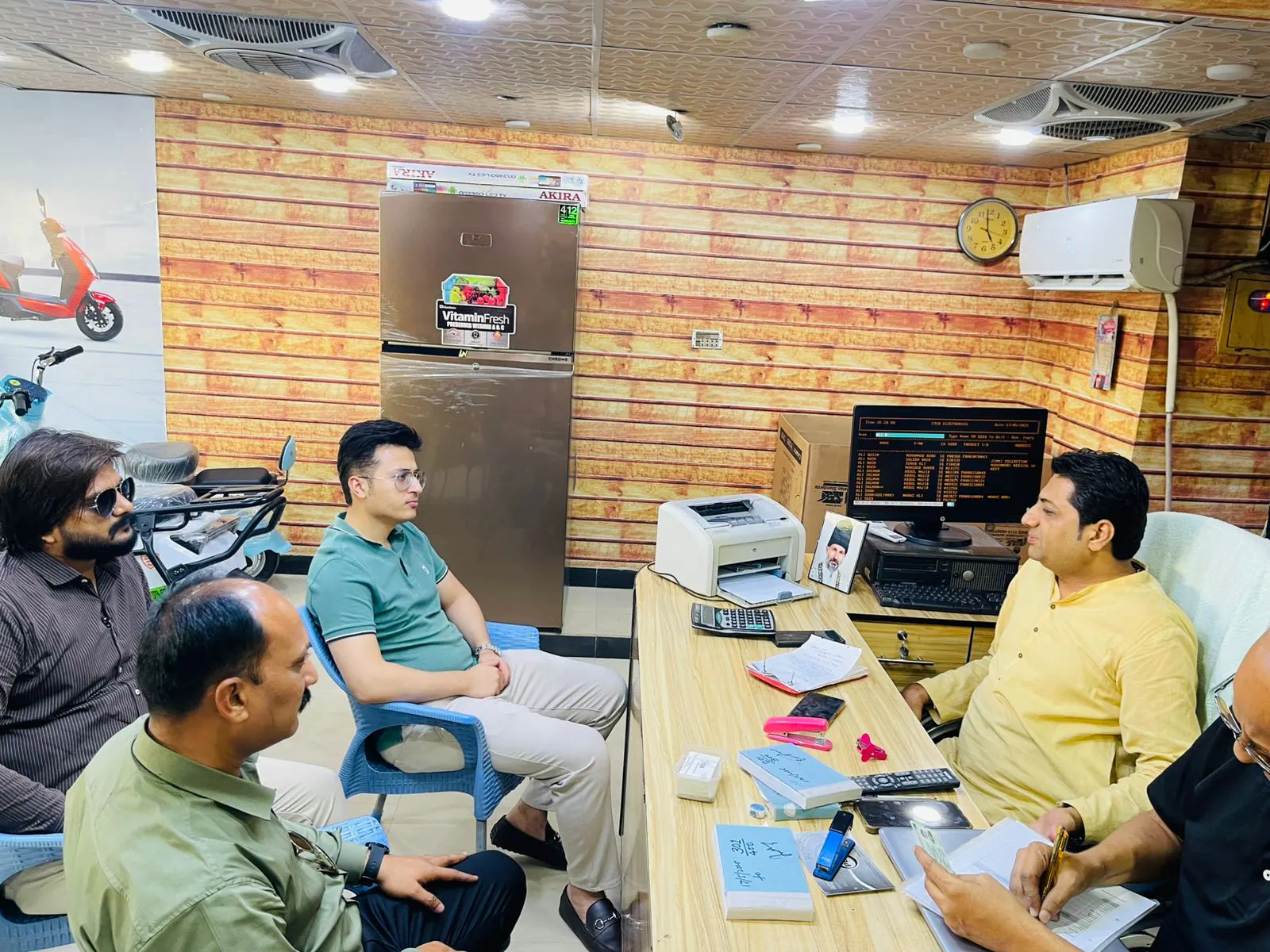 Crown Benling Electric Mobility Visits Dealerships in Karachi gallery image 19