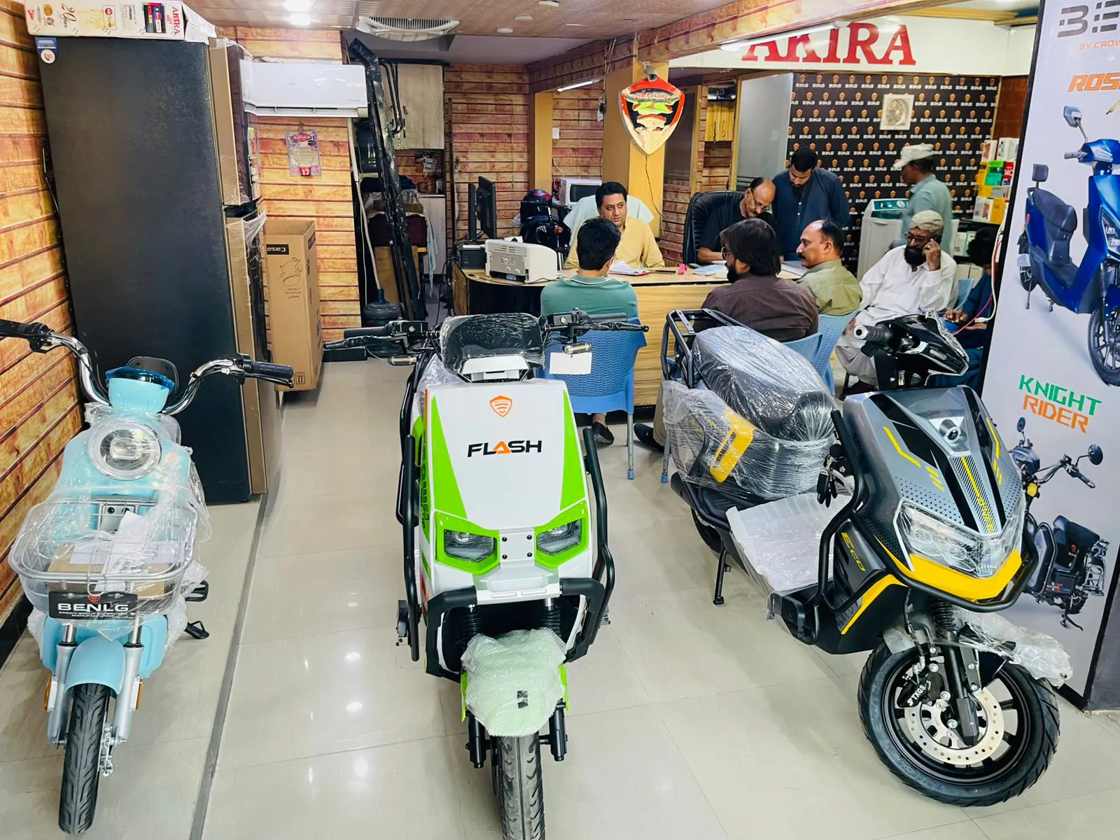 Crown Benling Electric Mobility Visits Dealerships in Karachi gallery image 20