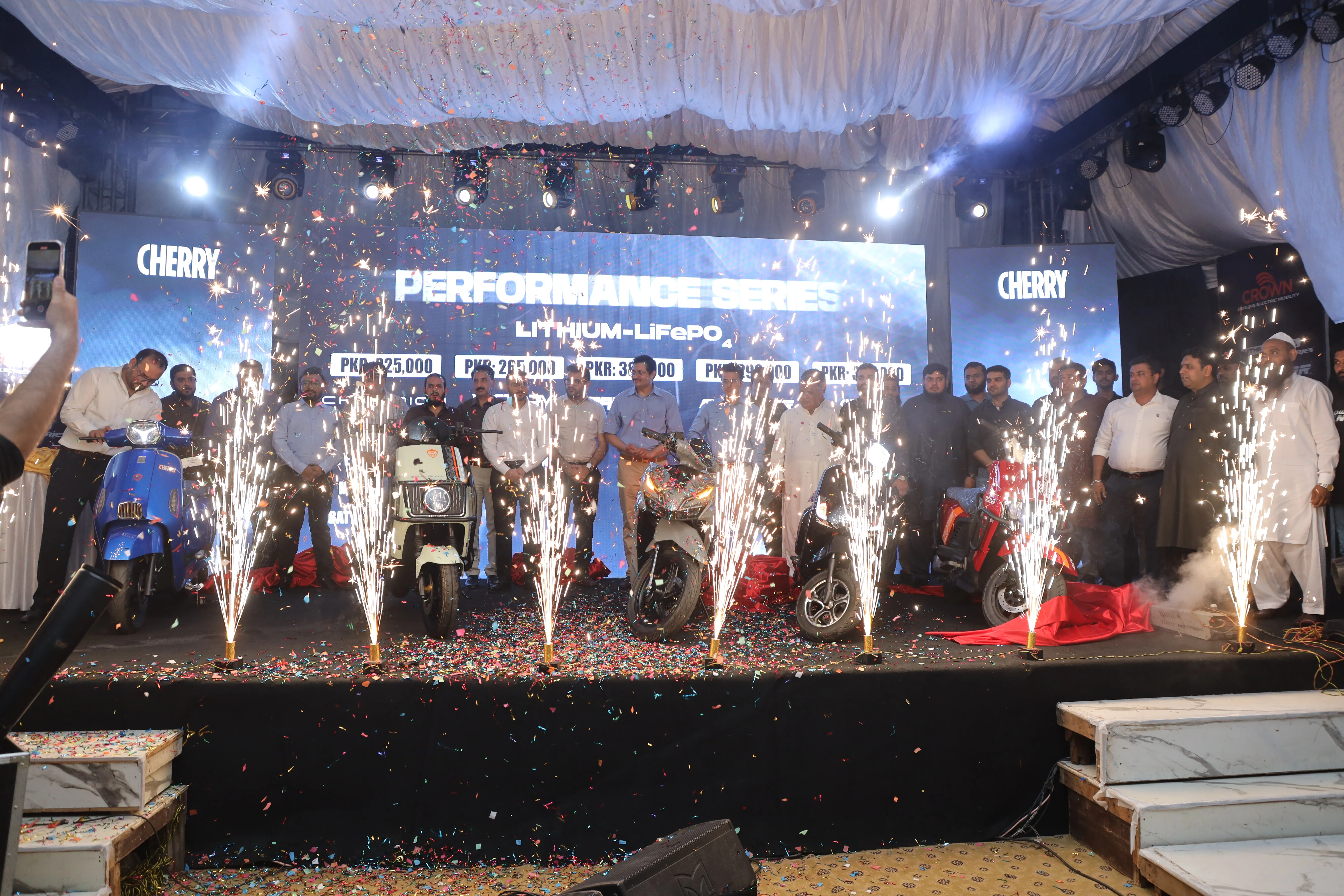 Crown Electric Mobility Performance Series Launch in Multan gallery image 29