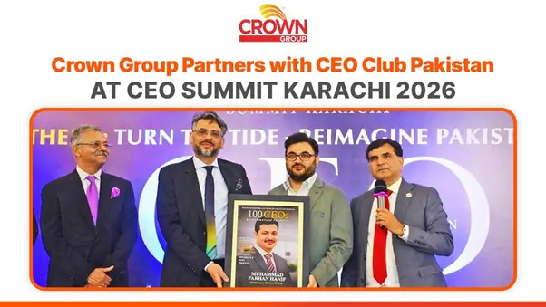 Thumbnail: Crown Group Partners with CEO Club Pakistan at CEO Summit Karachi 2026