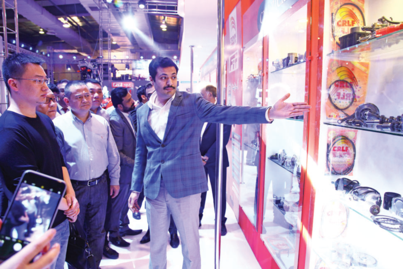 Crown Group at Pakistan Auto Show 2017 — test track