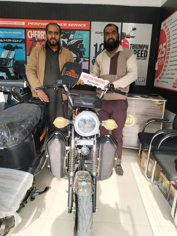 Crown Group Provides Fast PAVE Scheme Bike Deliveries Across Pakistan — image 1