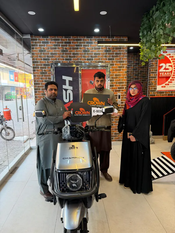 Crown Group Provides Fast PAVE Scheme Bike Deliveries Across Pakistan — image 2
