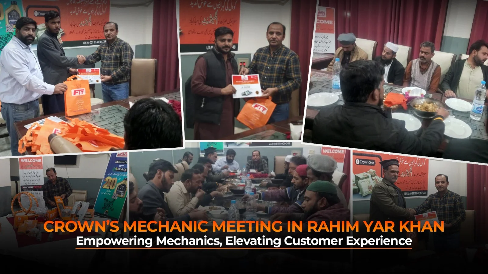 Featured image for Crown Group Crown Mechanic Meeting in Rahim Yar Khan: Empowering Mechanics, Elevating Customer