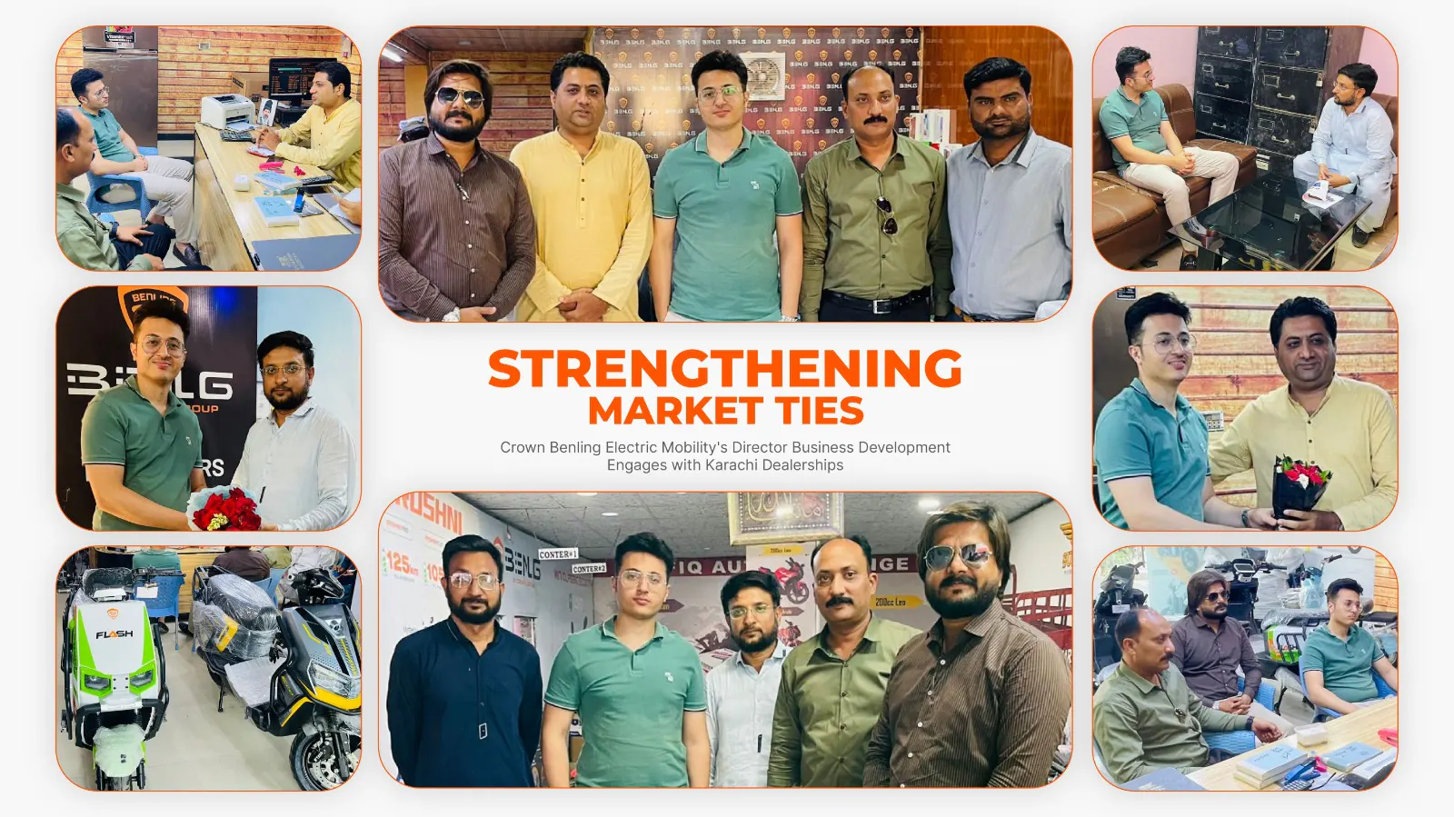 Featured image for Crown Group Strengthening Market Ties: Crown Benling Electric Mobility's Director Business
