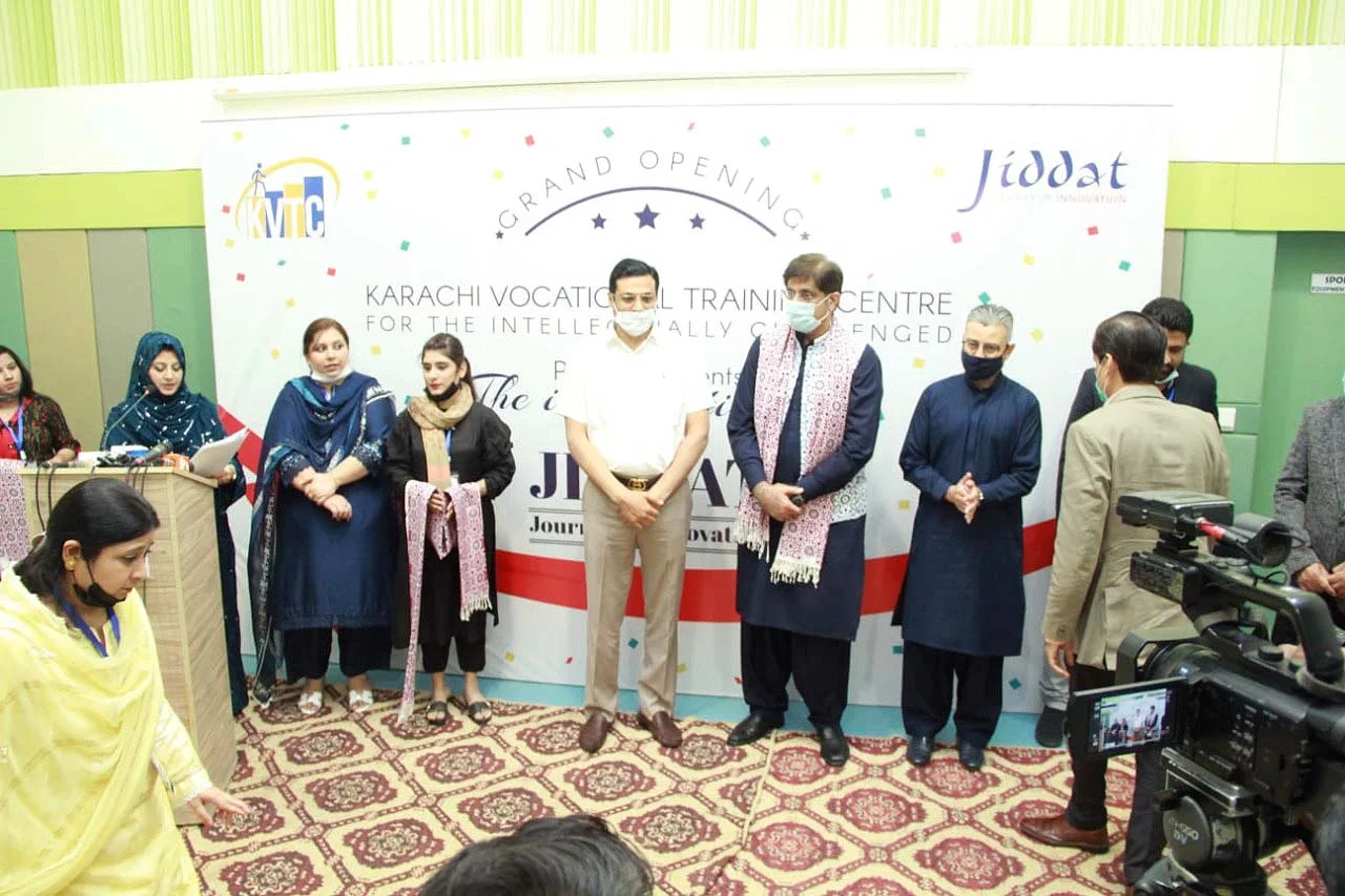 The Grand Opening of Pakistan’s First Brand Outlet by Differently-Abled Students of KVTC